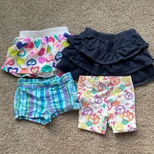 18 month shorts/skirts